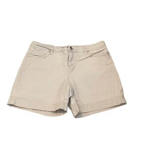 Gloria Vanderbilt Women's Beige Shorts